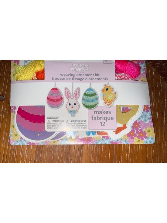 Creatology Other - Easter Weaving Ornament Kit 12 Crafts Bunny & Egg Design By Creatology